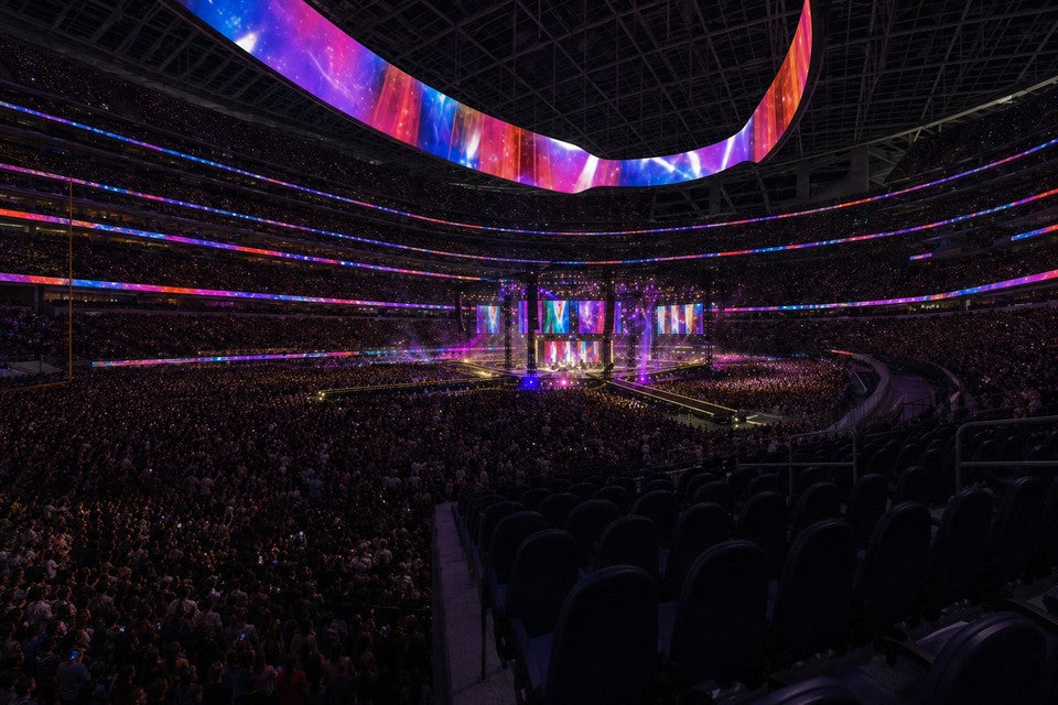 Seat view from Club