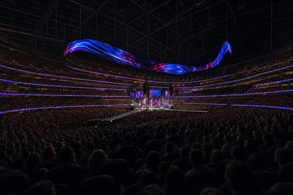 Seat view from Club