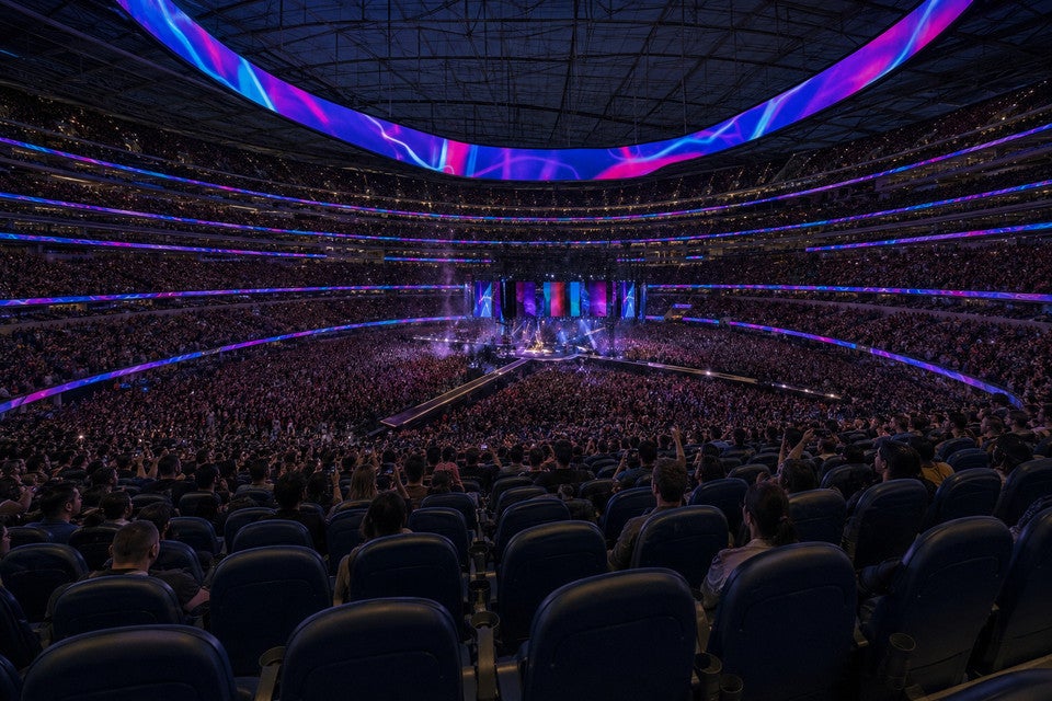 Seat view from Club