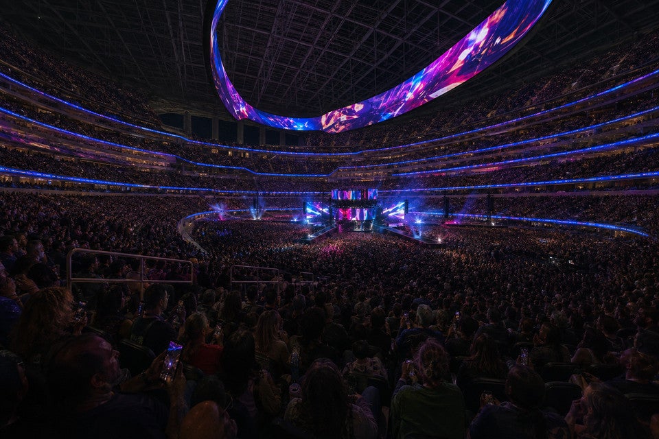 Seat view from Club