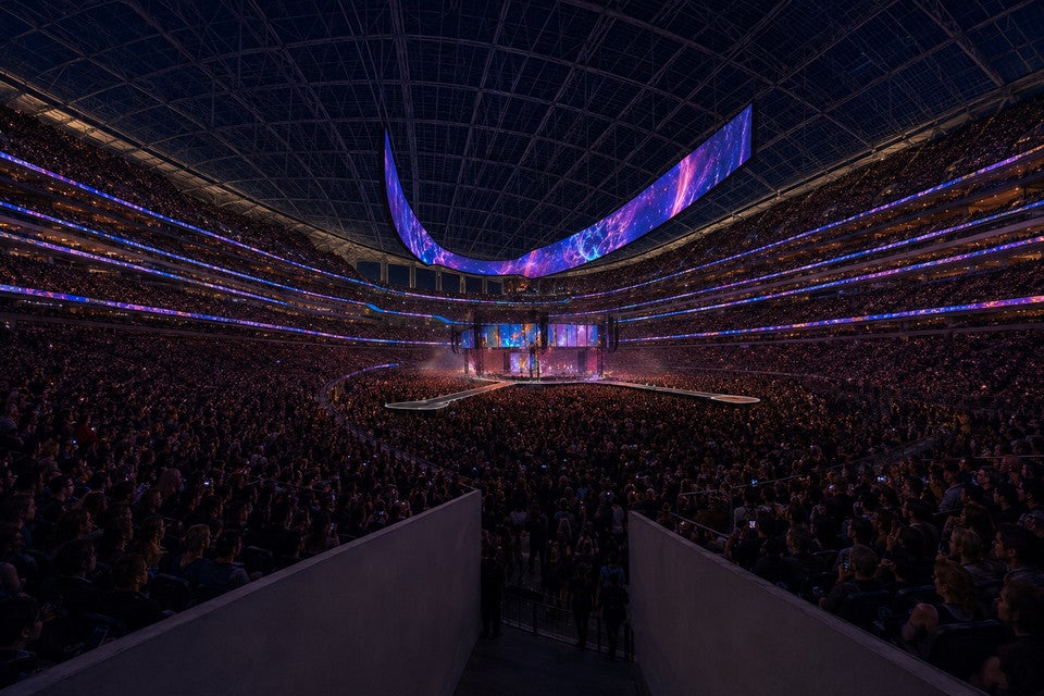 Seat view from Club