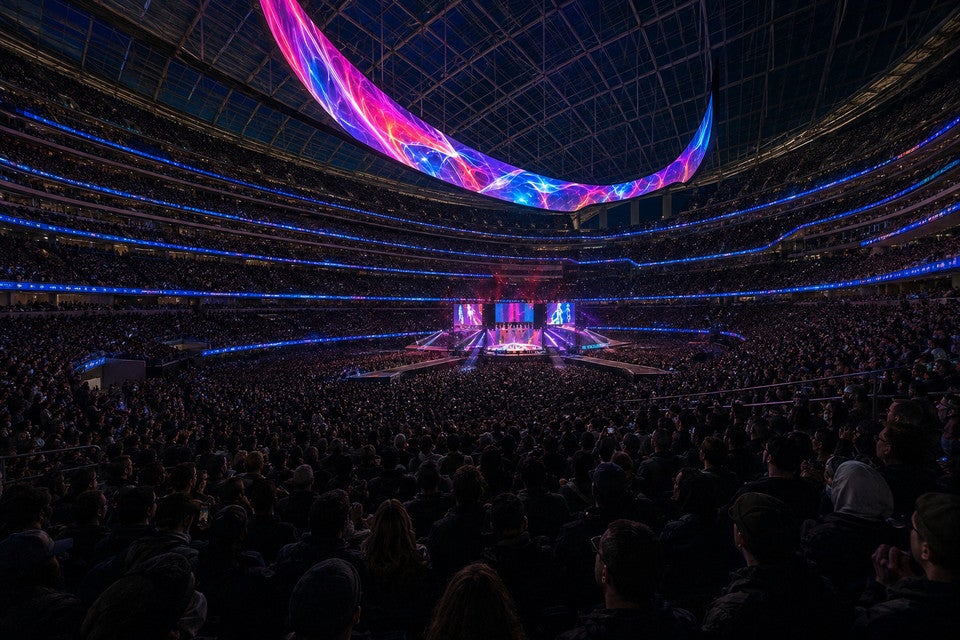 Seat view from Club