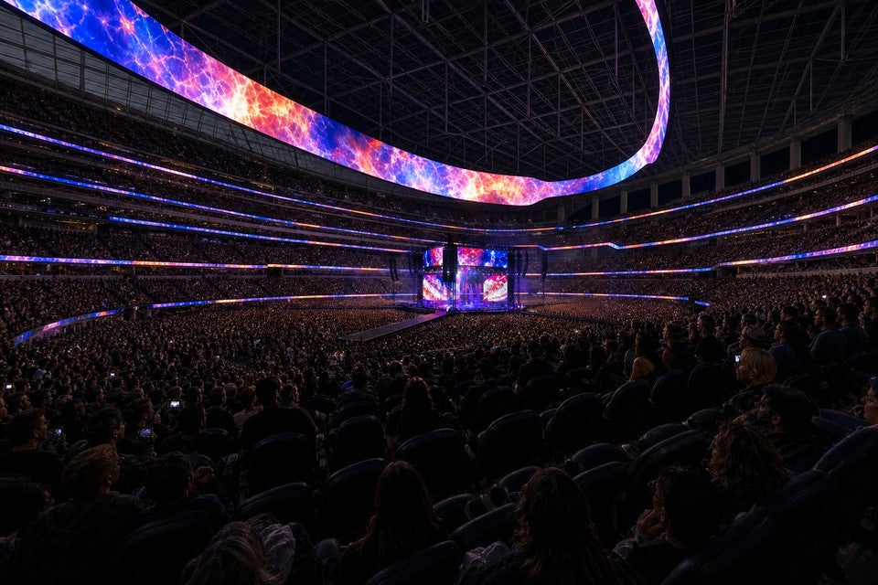 Seat view from Club