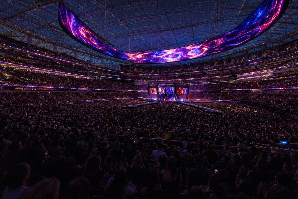 Seat view from Club