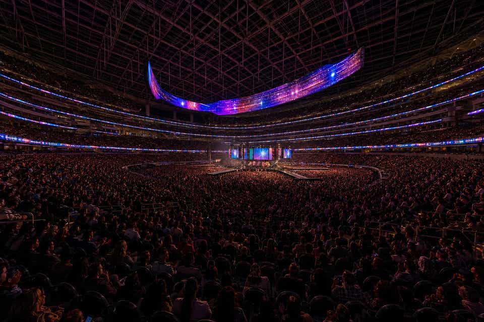 Seat view from Club