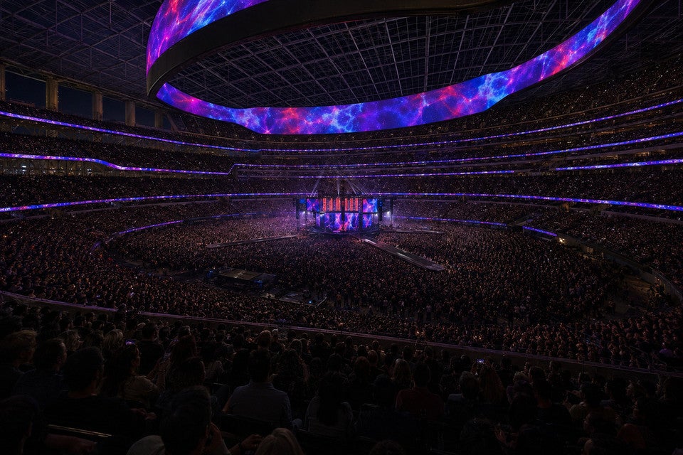 Seat view from Club