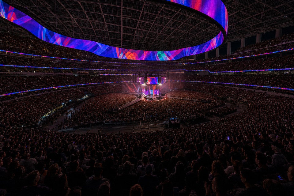 Seat view from Club