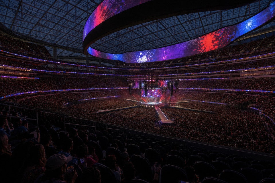 Seat view from Club