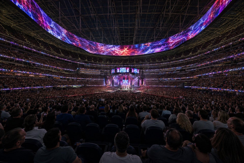 Seat view from VIP