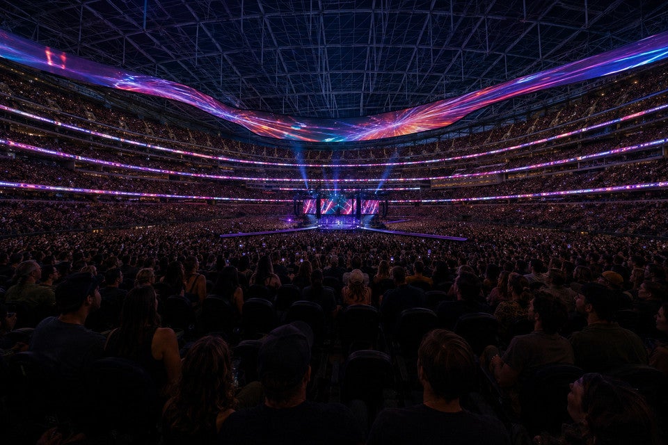 Seat view from VIP
