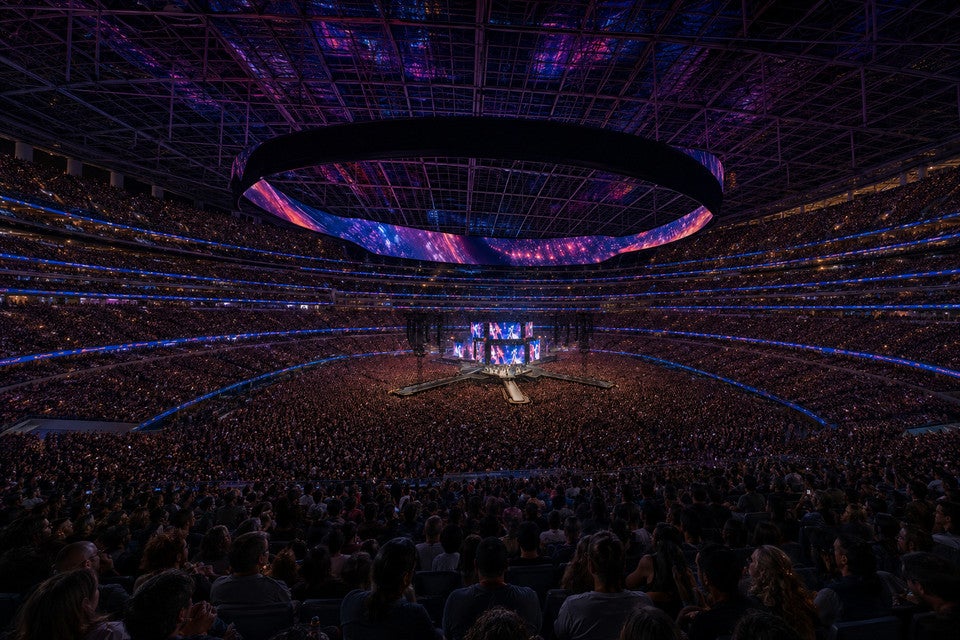 Seat view from VIP