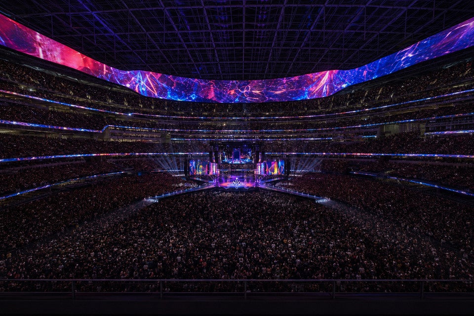 Seat view from VIP