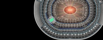 Seat view from Plaza