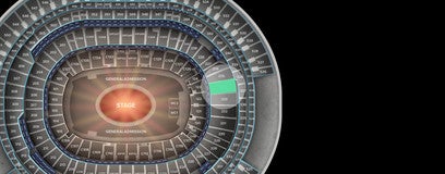 Seat view from Plaza