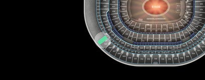 Seat view from 500 Level