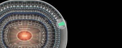 Seat view from Upper