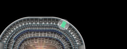 Seat view from Upper