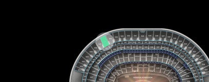 Seat view from Upper