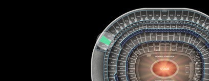 Seat view from Upper