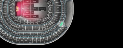 Seat view from Loge