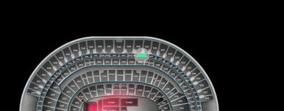 Seat view from Loge