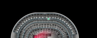 Seat view from Loge