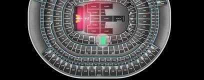 Seat view from VIP