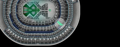 Seat view from 200 Level