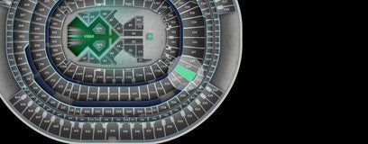 Seat view from 200 Level