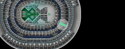 Seat view from 200 Level