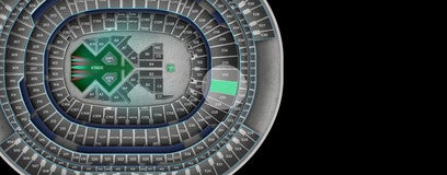 Seat view from 200 Level