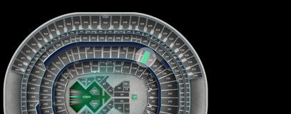 Seat view from 200 Level