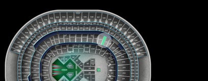 Seat view from 200 Level