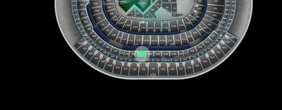 Seat view from 300 Level