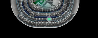 Seat view from 300 Level