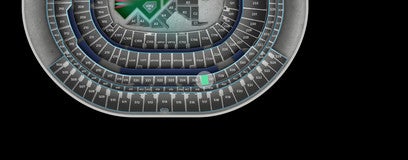 Seat view from 300 Level