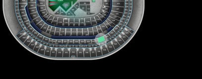 Seat view from 300 Level