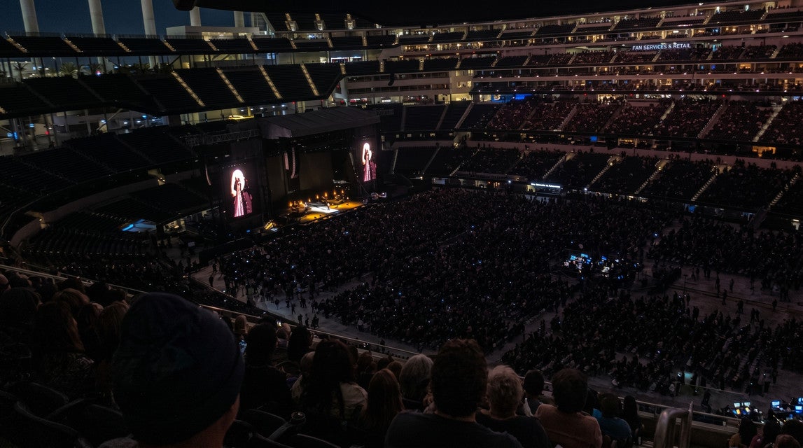 Seat view from Middle