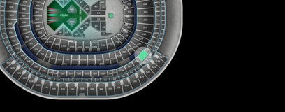 Seat view from 300 Level