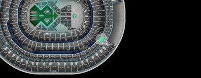 Seat view from 300 Level