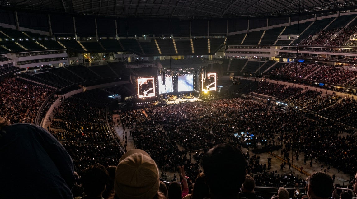 Seat view from Middle