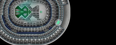 Seat view from 300 Level