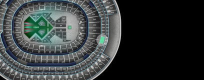 Seat view from 300 Level