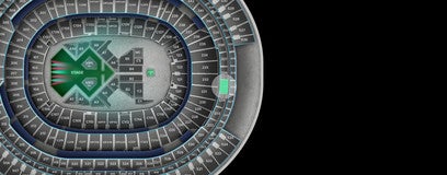 Seat view from 300 Level