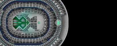 Seat view from 300 Level