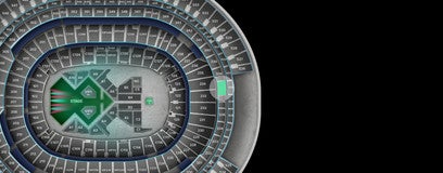 Seat view from 300 Level