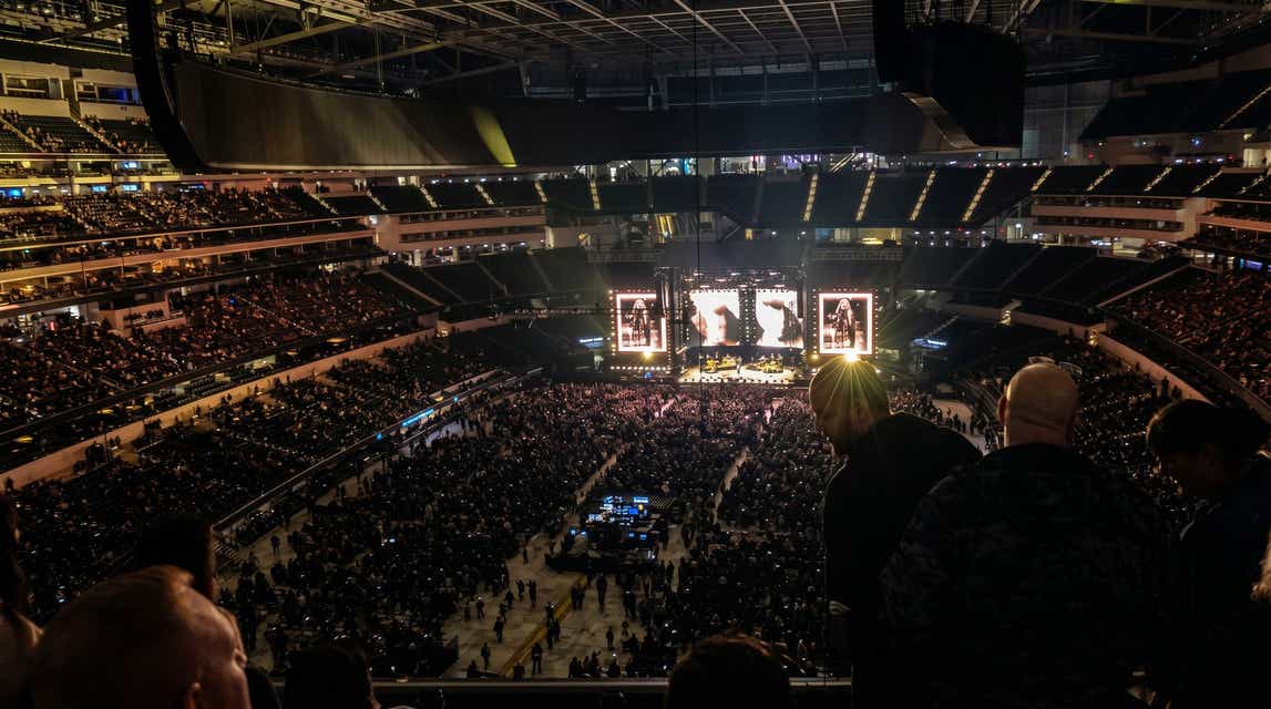 Seat view from Middle