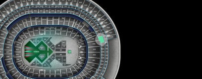 Seat view from 300 Level