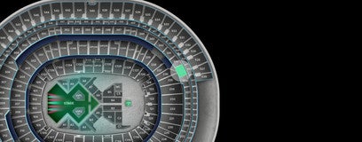 Seat view from 300 Level