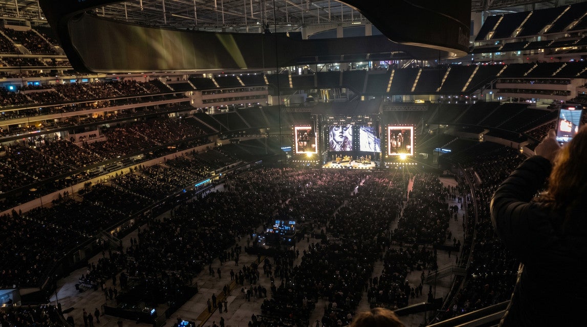 Seat view from Middle